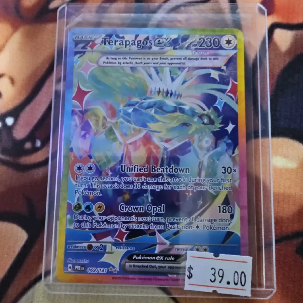 Terapagos ex - 169/131 - SV: Prismatic Evolutions (PRE)