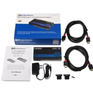 4-Port 4K HDMI Splitter