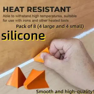 8-Piece Silicone Seam Tools Set, 4 Large & 4 Small, Home Renovation Kit, Seamless Joint Filler Tool, DIY Flooring Repair Supplies