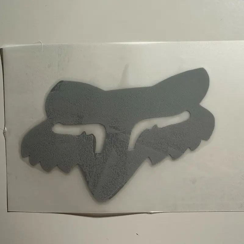 Fox Logo Sticker Personalizado en Vinyl para Accesorios de Moda y Decoración