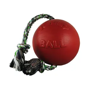 Jolly Ball Durable Floating Dog Ball –Tug, Chase, Swim & Play!