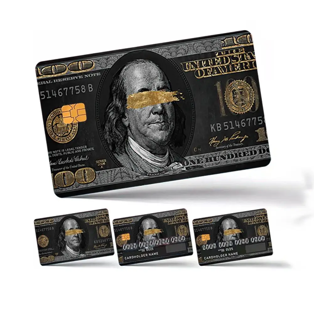 Credit Card Skin Sticker, Ultra-thin Waterproof & Anti-scratch & Anti-slip Card Skin Protector, Personalized Bank Card Decorative Custom Sticker, Fall