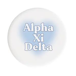 Alpha Xi Delta Big Heart Sorority Button