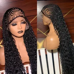 Boho braids front braids