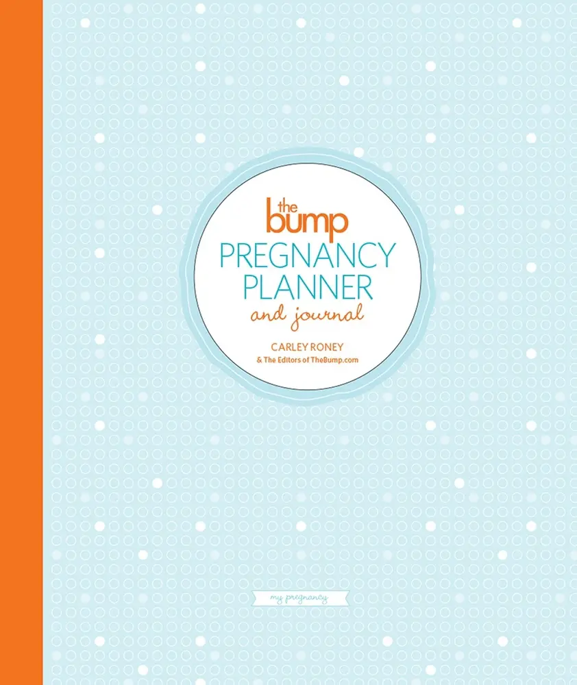 Used Mom Planner - The Bump Pregnancy Journal by Carley Roney (Spiral-Bound)