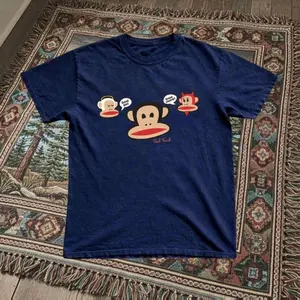 Paul Frank Angel Devil Monkey Graphic T shirt and Baby Tee | Y2K 2000s Aesthetic Funny Good Bad Conscience Streetwear | Retro Grunge Cute Graphic Tee