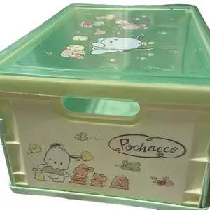 Sanrio Large Gift Box with Character Designs and Green Lid
