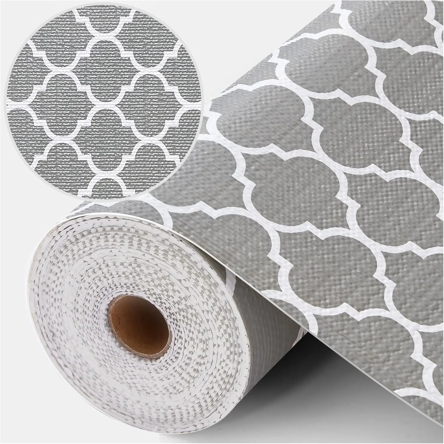 Shelf and Cabinet Liner, Easy Cut Protective (Gray, 12 in x 10 ft)