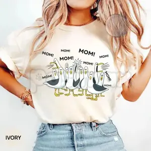[Sale Up To 30%] Seagull Mom" T-Shirt – Funny Mom Mom Mom Graphic Tee, Sarcastic Mother's Day Gift