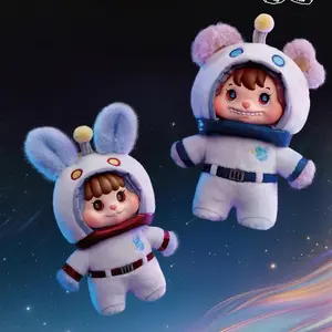 LITTLE BUNS 20th Century Space Fantasy Series Plush Keychain Blind Box