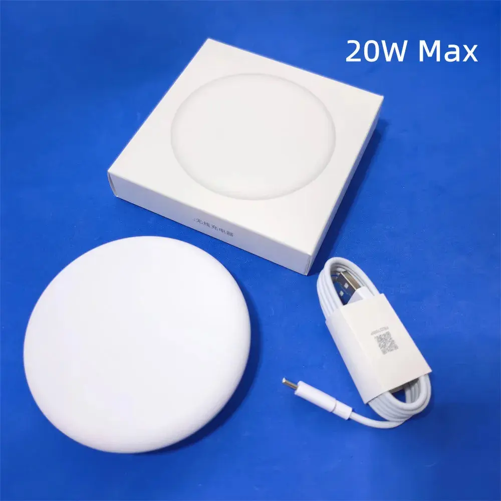For Xiaomi 20W Wireless Charger Fast Charge QC3.0 Qi Smart Fan Charging Pad For Mi 17 Pro Max 15 14 13 12 10 11T Pro 9 Redmi K90