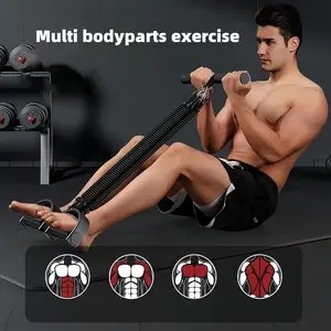 Home fitness equipment set: Multifunctional resistance bands with ankle straps, suitable for full-body workouts, Pilates, yoga, and strength training.  Suitable for both men and women, a must-have for home fitness.