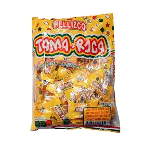 Tama Roca Pellizco Natural Tamarind Candy with Salt and Chili 40 Pieces