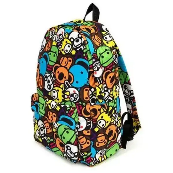 Bape Baby Milo Backpack Nylon Milo Safari Camo