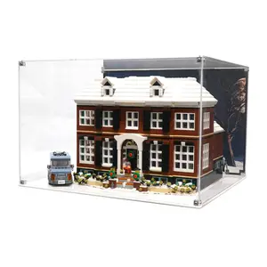 Acrylic Display Case UV Print Compatible with LEGO® 21330 Ideas Home Alone - Set Not Included