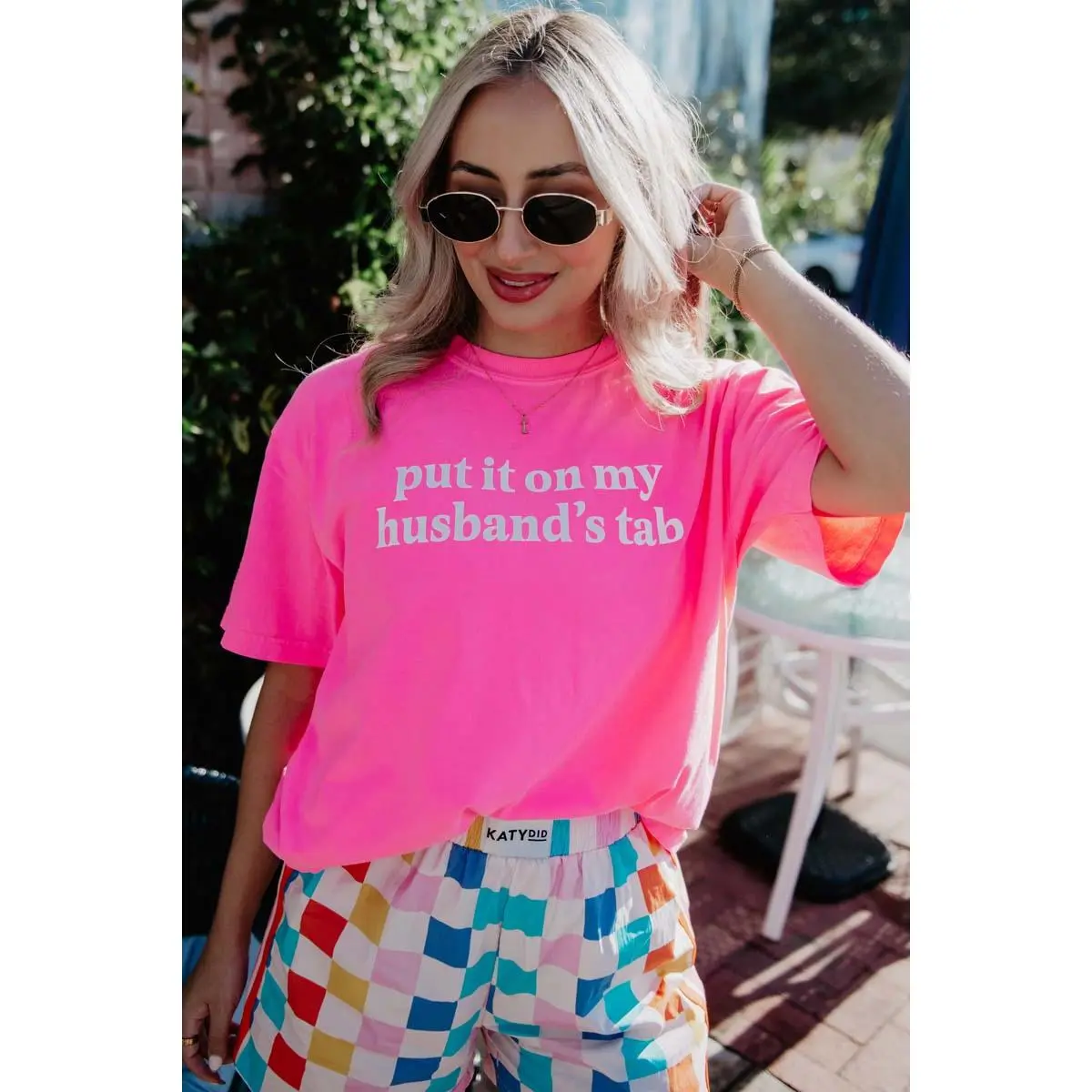 Put It On My Husband's Tab T-Shirt