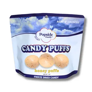 Freeze Dried Honey Candy Puffs - Premium Freeze Dried Candy Sweet Crunchy Snack