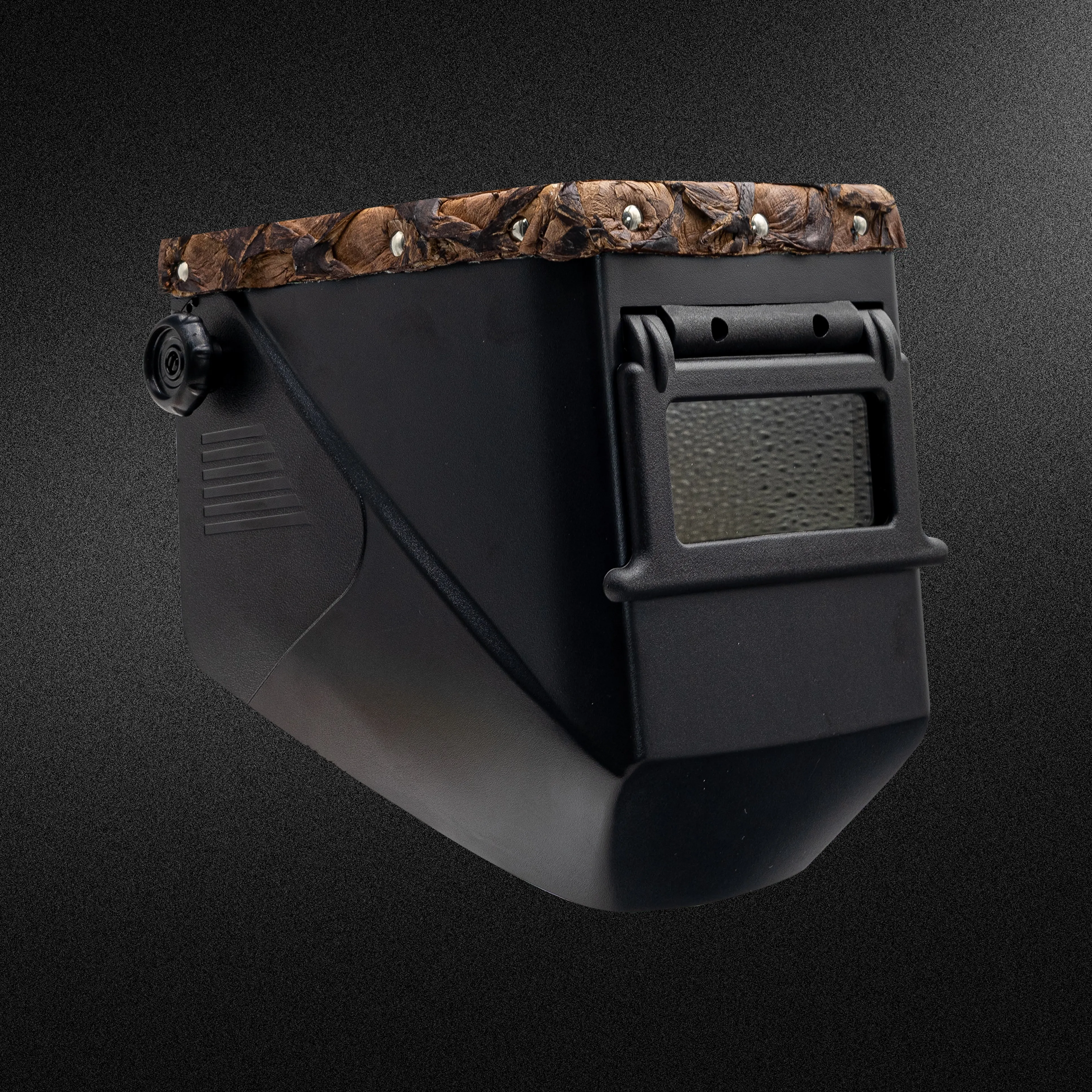 Jackson Safety Welding Helmet Black - Top Mocha Pirarucu