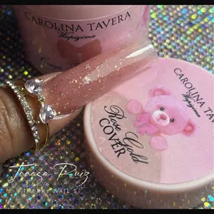 W. COVER ROSE GOLD TEDDY BY CAROLINA TAVERA