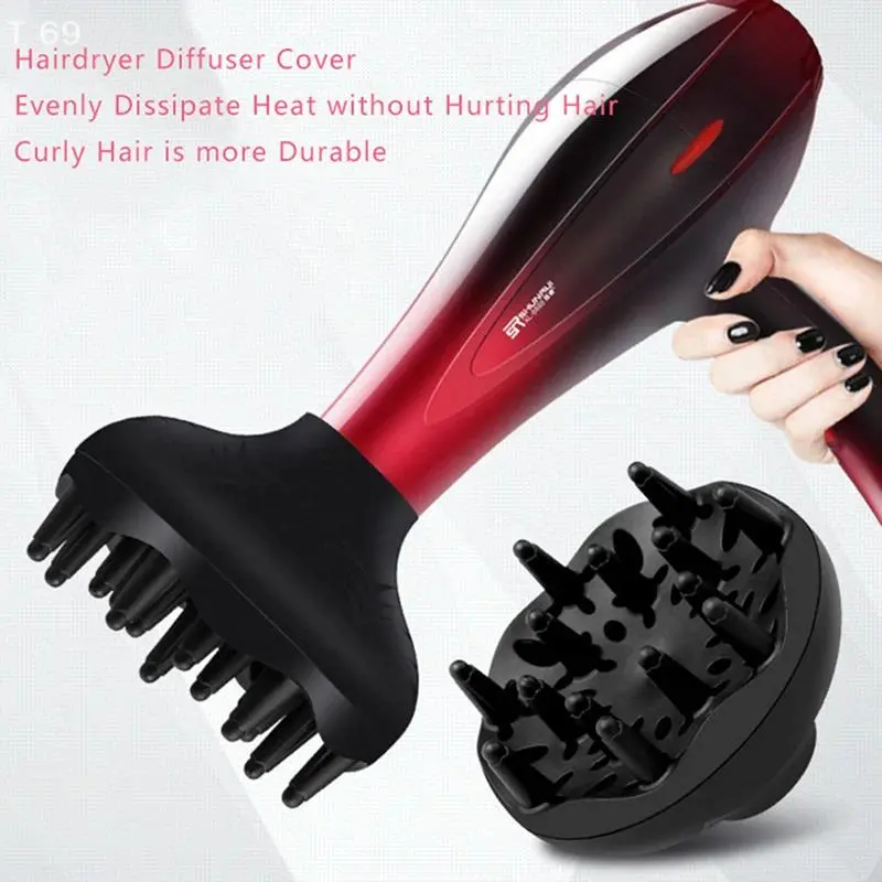 Brand-New Factory Sealed Adjustable Hair Diffuser - 14cm Cover Diameter, Large Surface Professional Curly Hair Drying Tool, Universal Fit for Hairdressing Blowers, Salon-Grade Curl Control Styling Accessory