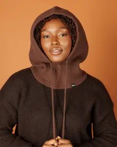 Brown Satin Lined Snood