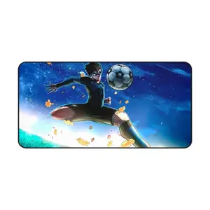 Blue Lock, Isagi Yoichi, Soccer Desk Mat - Sporty Gamer Mouse Pad, Athletes, Home Office, Gift for Soccer Fans, Vibrant Sports Decor