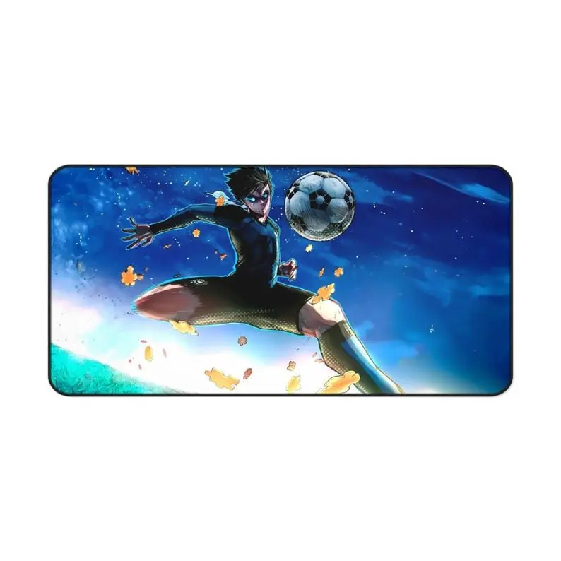 Blue Lock, Isagi Yoichi, Soccer Desk Mat - Sporty Gamer Mouse Pad, Athletes, Home Office, Gift for Soccer Fans, Vibrant Sports Decor