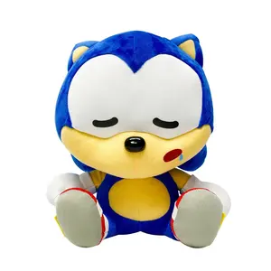 Sonic Hedgehog - SD Sonic The Hedgehog Sleep Sitting Plush 12"H