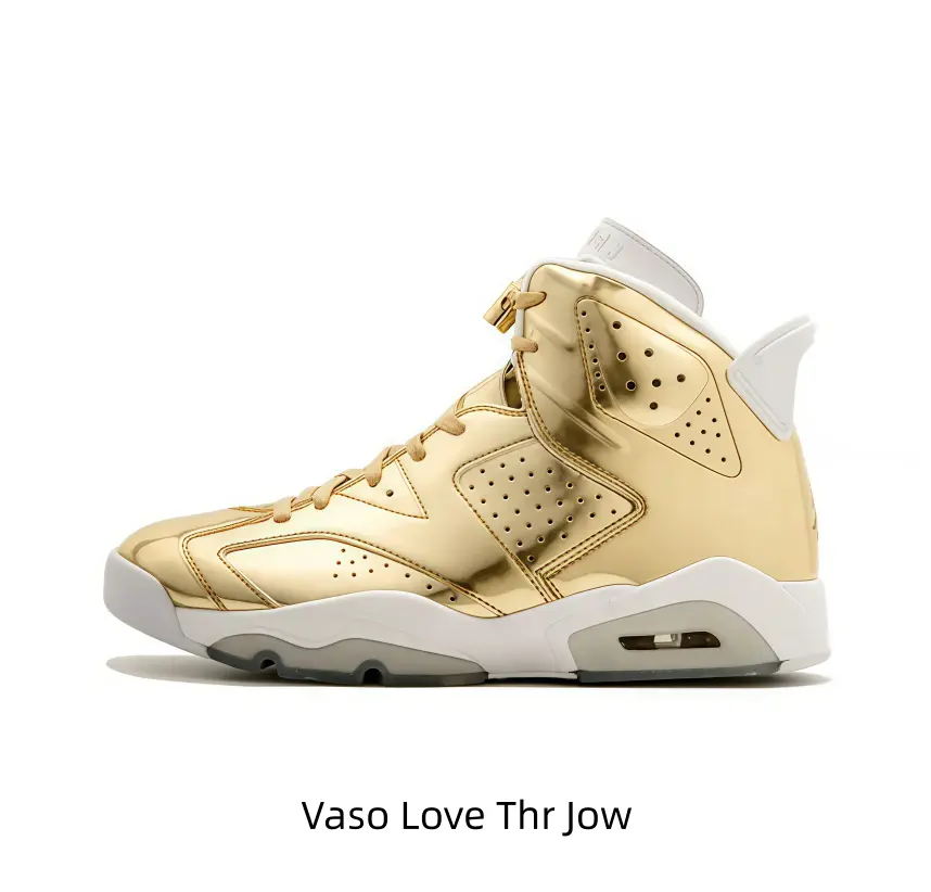 Metallic Gold Glossy Running Shoe with Clean White Midsole, Luxurious Texture Sports Collectible Accessory for Upscale Street Shots, Minimalist City Social Occasion Outfits