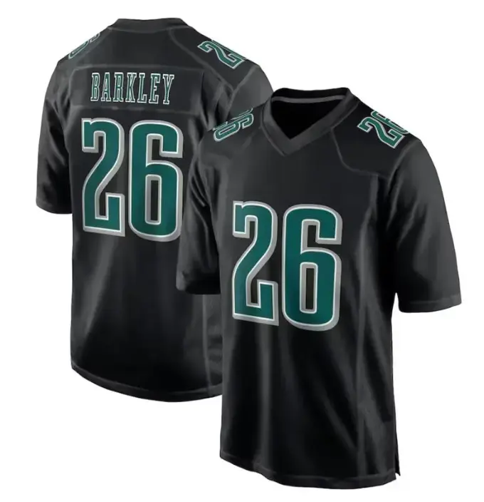 DeJean #33 Inspired Football Jersey, Philadelphia Black Alternate Player Style Game Jersey, American Football Fan Shirt, Unisex Sports Apparel, Game Day Streetwear Outfit, Gift for Football Fans