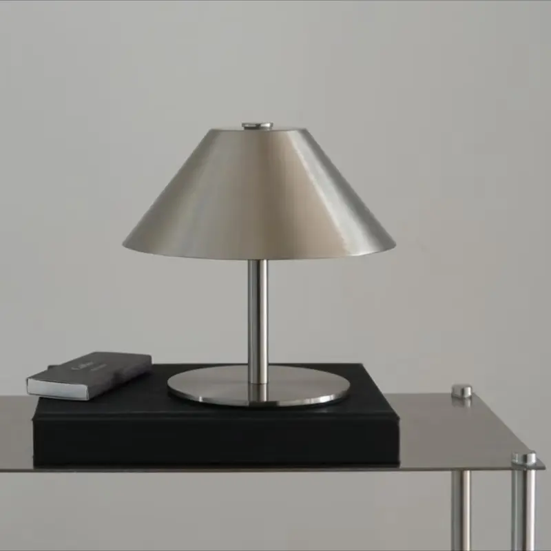 Cordless Touch Table Lamp, 3 Color Temperatures Dimmable LED Desk Lamp, Portable Rechargeable Bedside Lamp  night light / cordless table lamp