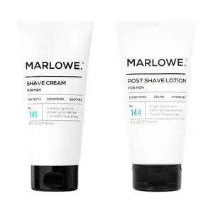MARLOWE Shave Bundle - Personal Product by MARLOWE for Your Needs Foam Cleanser Smooth Coconut