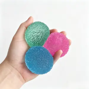 3PCS Stress Relief Soft Ball for Adults & Kids, Texture Ball Malt Sugar Squeeze Toy, Prank Party Gift, Fun Joke Squeeze Toy Set squishy birthday box decompression fidget toy anxiety grippie sensory fidgit tok squisk