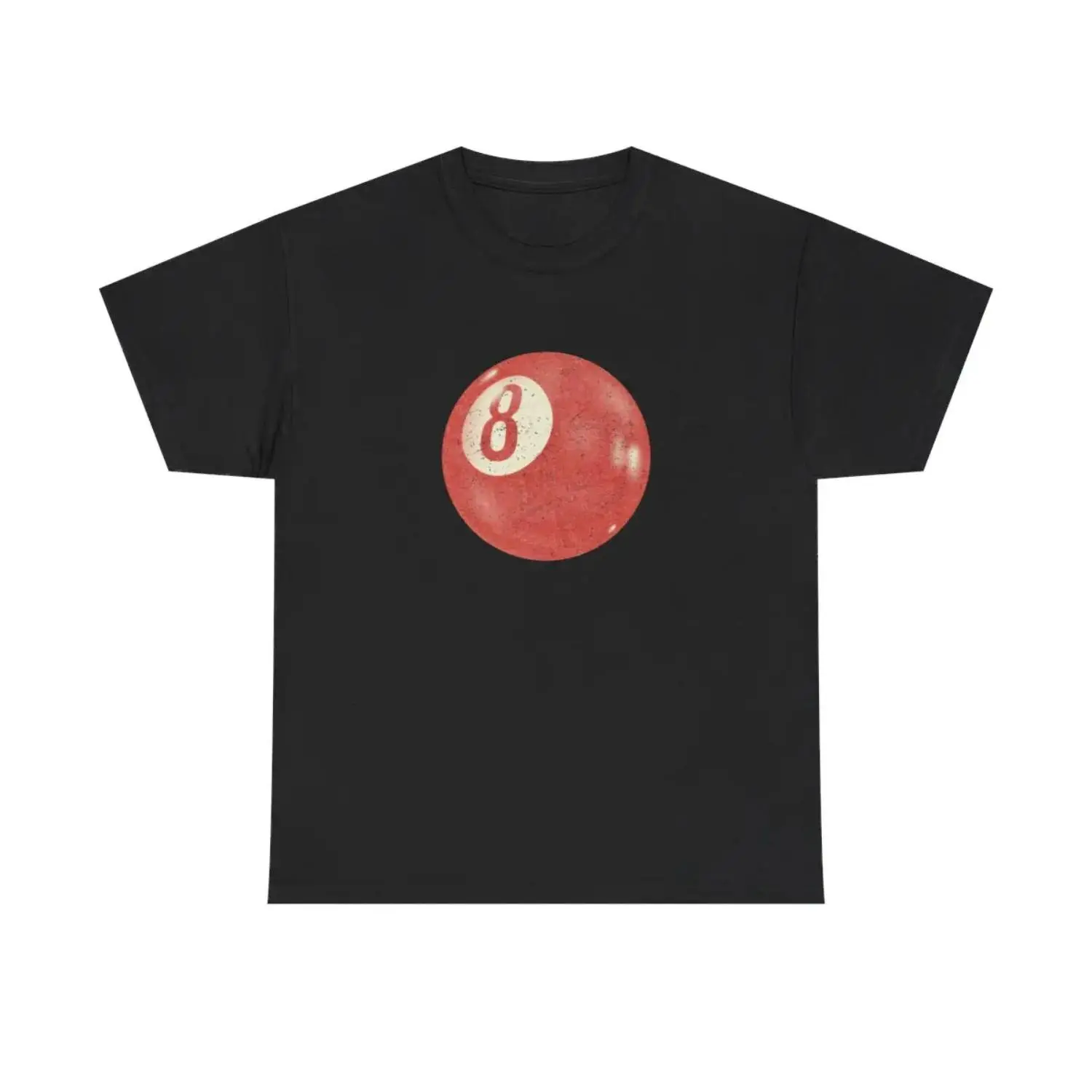 Summer t Shirts 8 Ball Aesthetic T-shirt, Unisex Cotton Streetwear Tee, Trendy Graphic Top for Men & Women