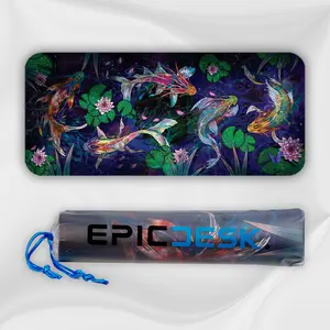"Flowing Harmony" Deskmat by Mat Miller – XL Gaming Mouse Pad | Spiritbound Collection