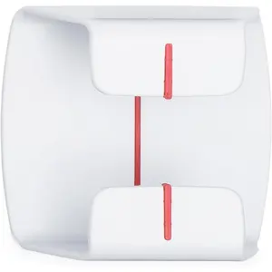 1 count: U.S.A. Made Garage ing Aid Bright White Amazingly Simple  Assist Gadget Stop , Easy Install Stopper Peel & Stick Tape & Wall  1 per