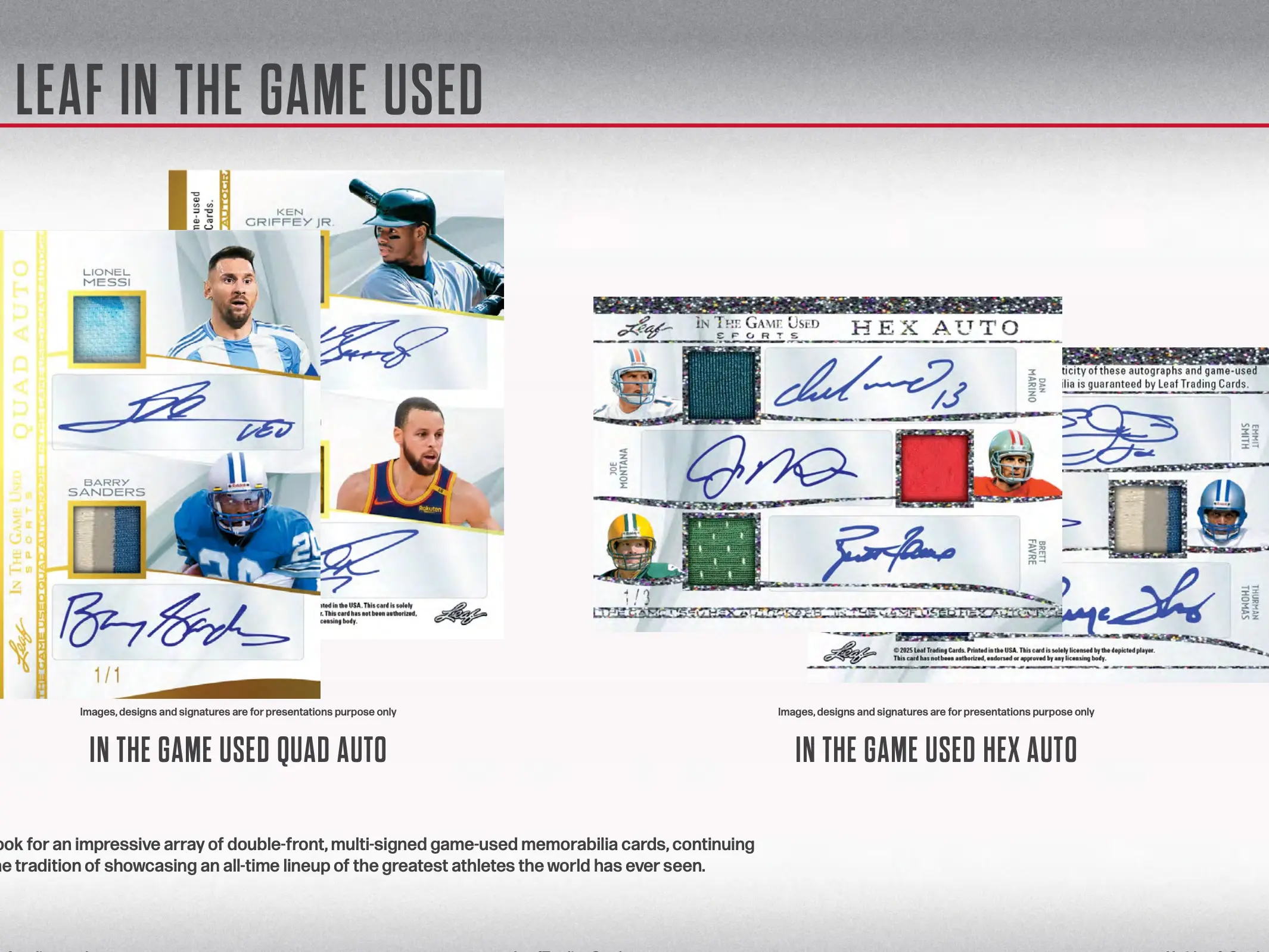 PYS - 1 Box Break of 2025 limited edition In the in the Game Leaf Hobby - 5 Autographed or Memorabilia Cards Per Box - TikTok Shop PYS - 1 Box Break of 2025 limited edition In the in the Game Leaf Hobby - 5 Autographed or Memorabilia Cards Per Box - TikTok Shop