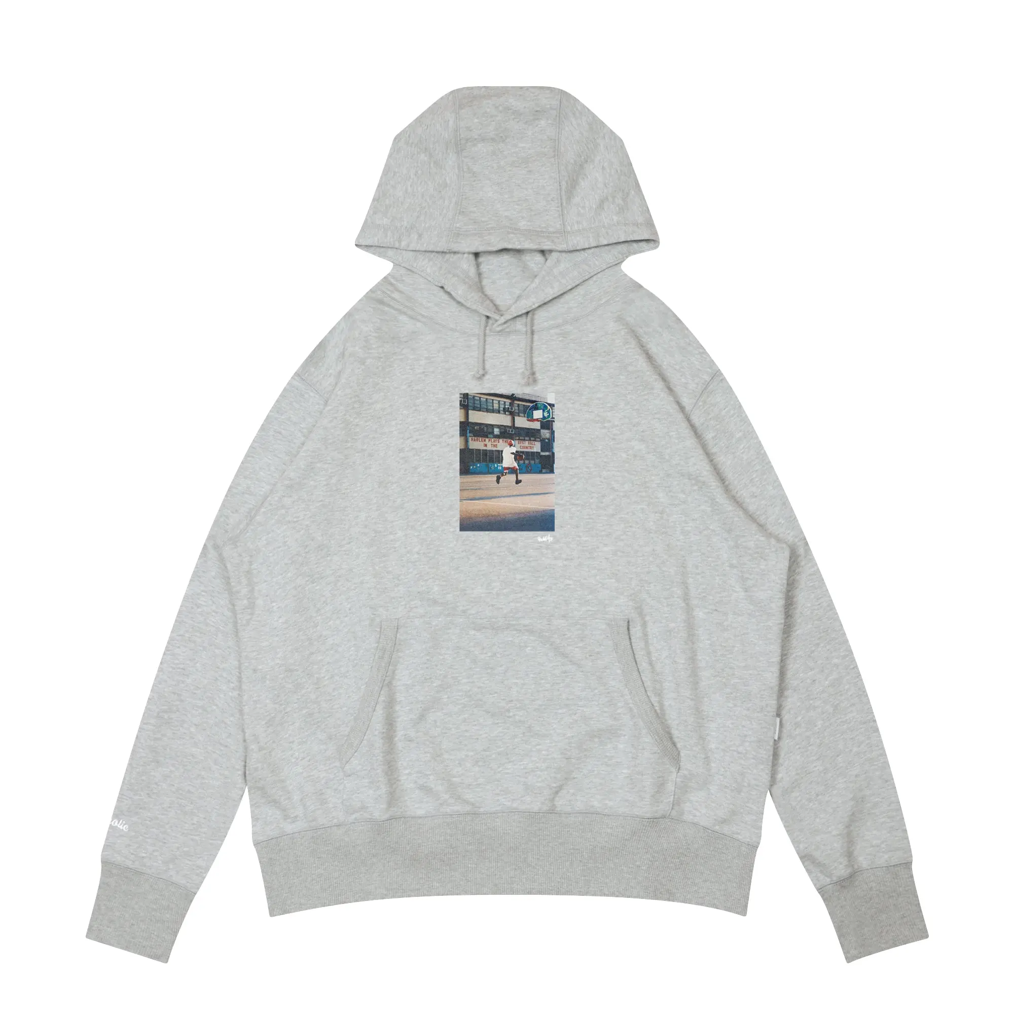Bobbito x ballaholic Photo Sweat Hoodie -Harlem USA- (gray)