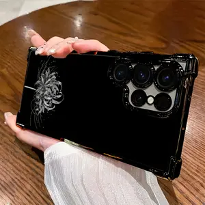 Tokyo Anime Ghoul Phone Case Compatible with for samsung for galaxy S25 S24 S23 S22 S21 FE Ultra Plus 4G 5G, Shockproof Transparent Soft Back Cover.