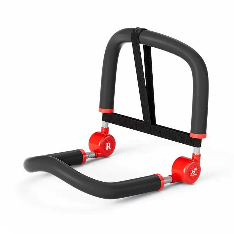 HOPHORSE Ab Machine, Core & Sit up Exercise Equipment for Home Gym, Ab Workout Equipment for Stomach Workout, Resistance Bands, 4 Resistance Levels, Adjustable, Automatic Rebound, Ab Trainer Machine
