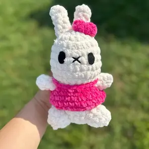Hand Crocheted Bunny