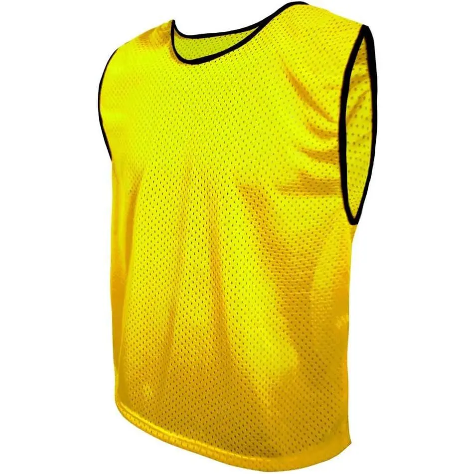Pinnies Sport Strong Child Youth Teen Adult Bibs Soccer Basketball Football Running Scrimmage Team Practice Jersey