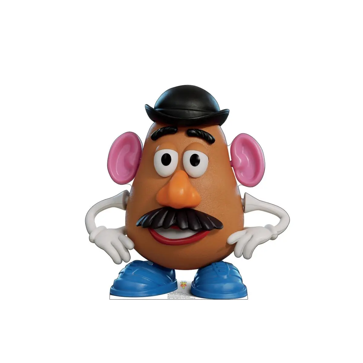 Pixar Mr. Potato Head Cardboard Cutout Standup - 35x34 in, Single-Side Print, Stand-Up Easel, Decoration Items, Party Photo Ops