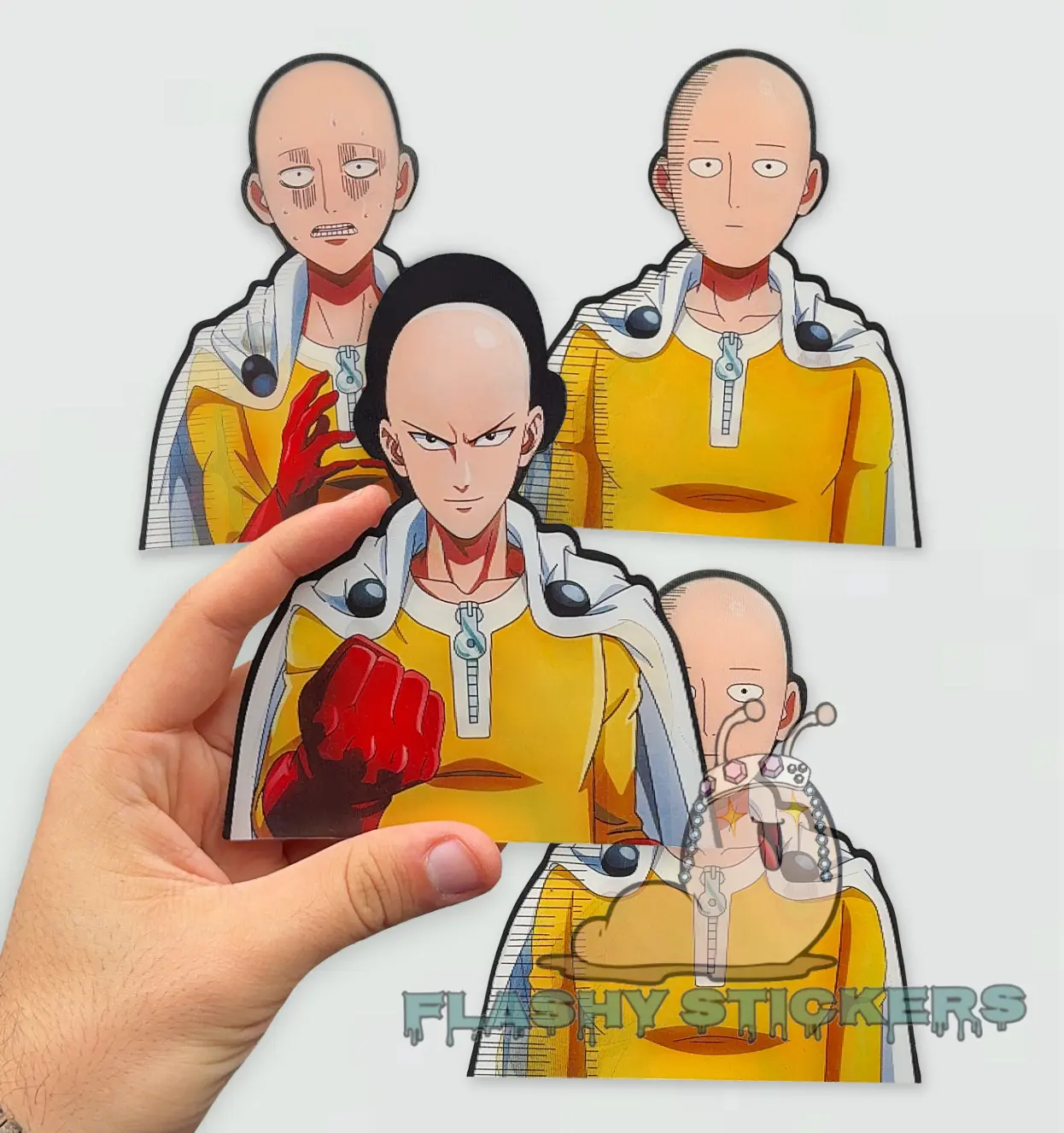 ONE PUNCH MOTION STICKER ONE PUNCH MOTION STICKER