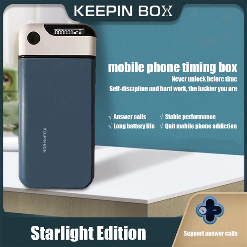 Self Discipline Phone Lock Portable Mobile Phone Lock Box Timer Smartphone Locking Case Safe Timed Lockbox Self-Discipline Keepin Box Limit Cell Phones Use
