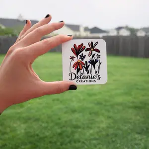 Delanie's Creations Custom Photo Magnets 3x3 Size - Perfectly Preserve Memories for Fridge Decor - Perfect Gift for Family and Friends