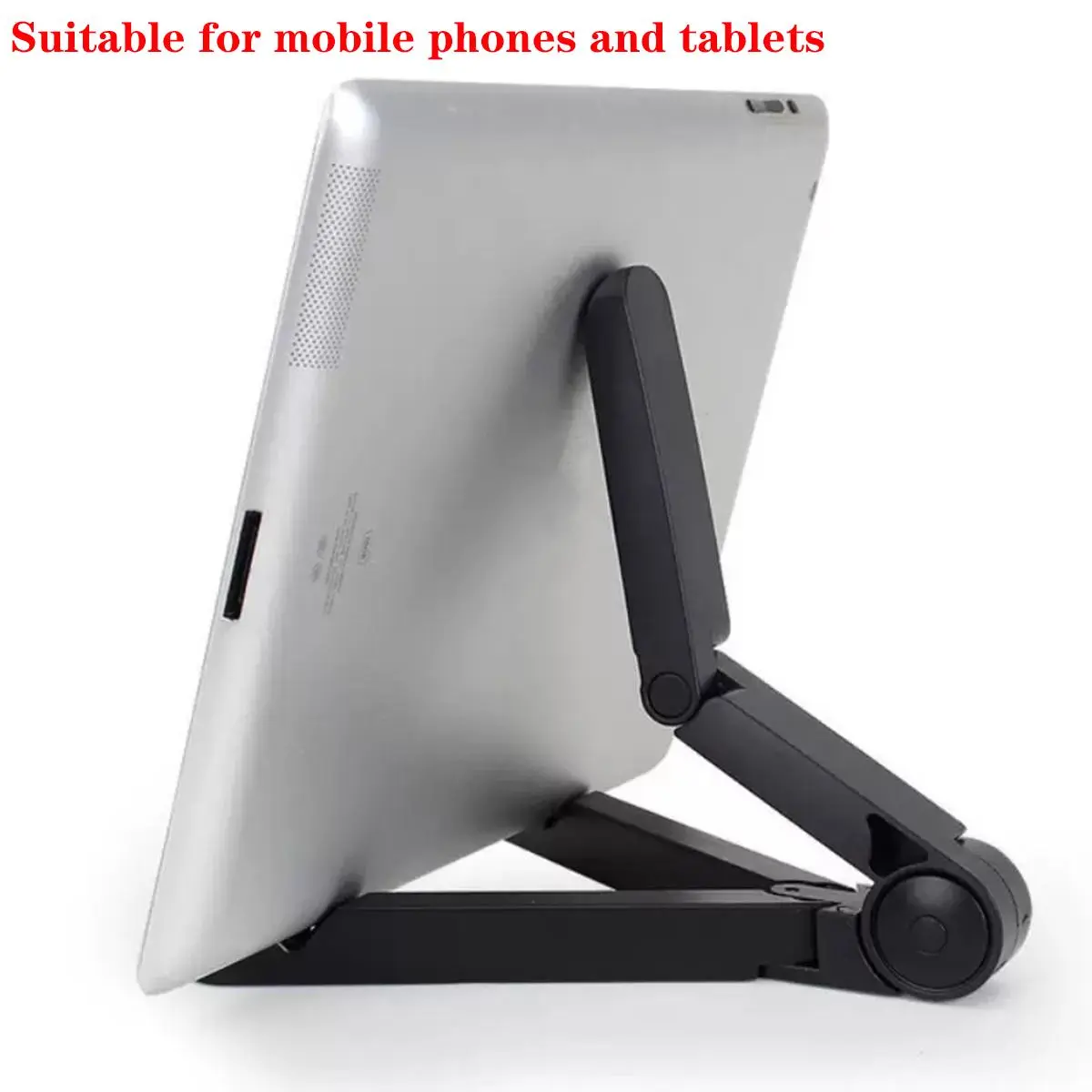 Portable Foldable Phone & Tablet Stand, Adjustable Tablet Holder, Foldable Tablet Desk Stand, Tablet Mount Stand for Home Office, Tablet & Computer Accessories