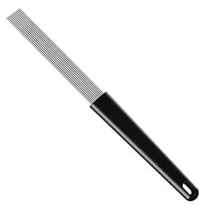 EASTROCK Guiro Scraper Latin Percussion Comb-Style Scraper 12 Inch Professional Scraper Replacement for Various Percussion Instruments