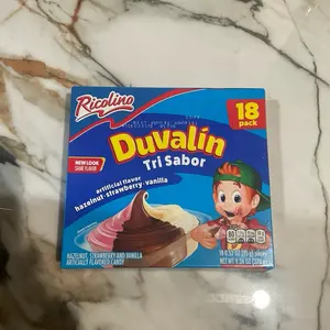 Duvalin ricolino hazelnut strawberry vainilla caramel or avellana strawberry vainilla caramel Cajeta