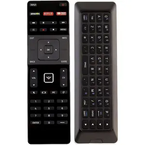 New XRT500 QWERTY Keyboard with Back Light Remote Replacement fit for VIZIO TV M43-C1 M49-C1 M50-C1 M55-C2 M60-C3 M65-C1 M70-C3 M75-C1 M80-C3 M322I-B1 M422I-B1 M492I-B2 M502I-B1 M552I-B2 M602I-B3